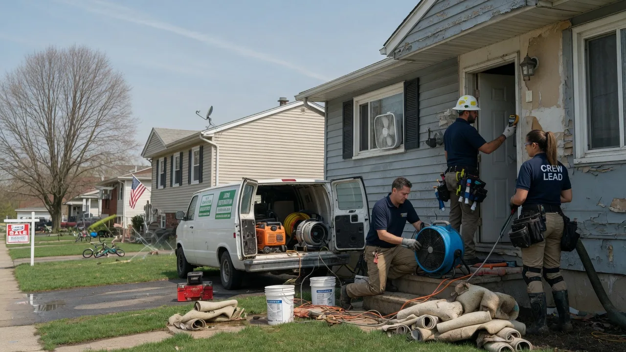 Flood Cleanup in Plainwell, MI near me