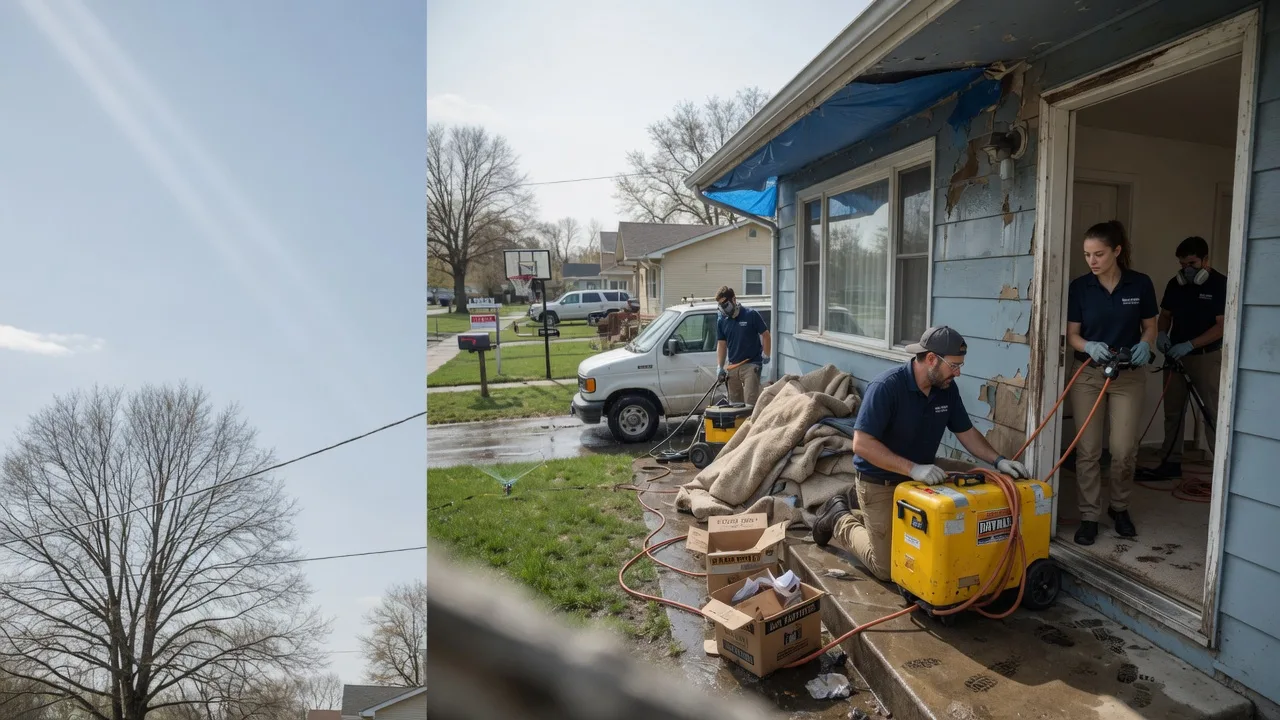 Basement Flood Cleanup in Plainwell, MI near me